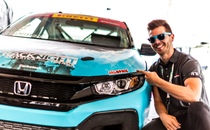 Illustration for article titled The Jalopnik Bump Works Even When You Add The Sticker Right Before The Race